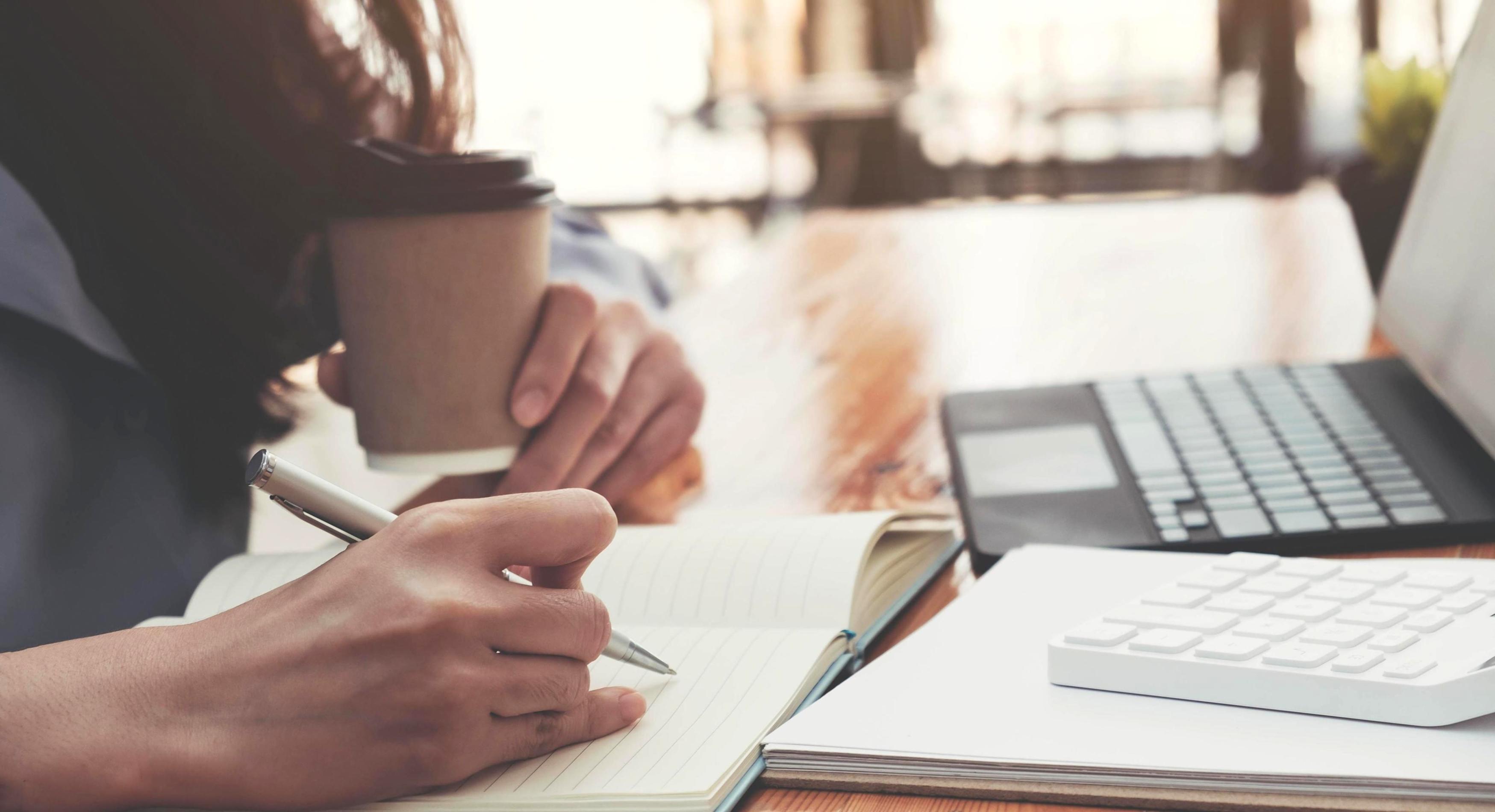 Economic analysis workspace with financial data and charts